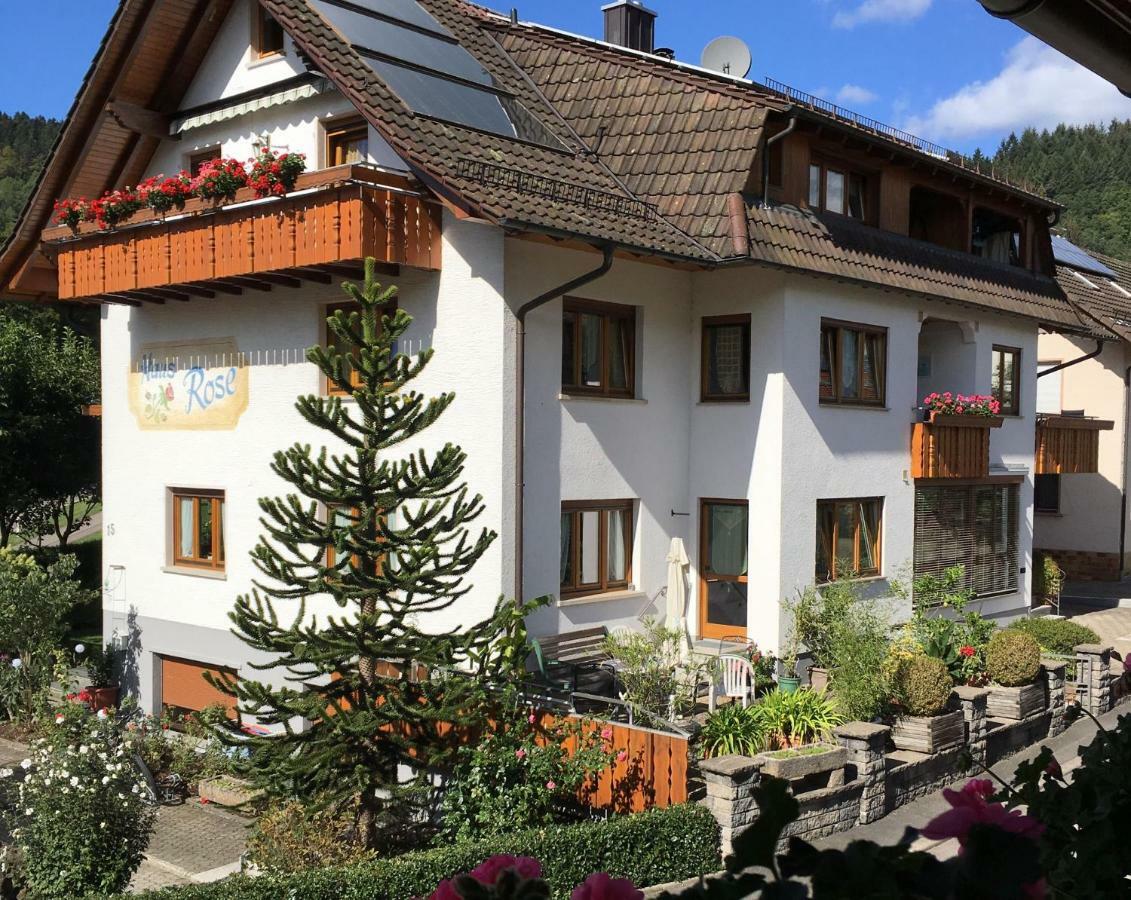 Pension Haus Rose Oberharmersbach Exterior foto